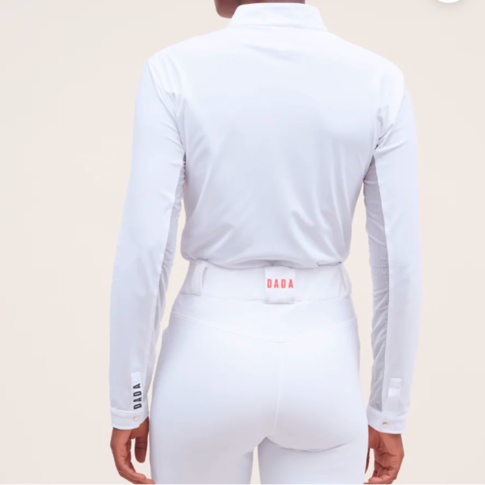 Dada White Kit Riding Breeches - Picture 3 of 14